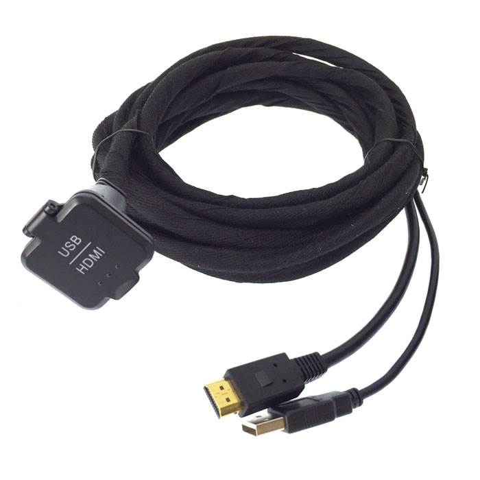 Alpine kabel til monitor HDMI-USB Bilstereo > Monteringsdele > Kabler
