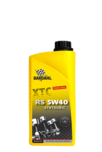 Bardahl Motorolie - XTC RS 5W/40 Syntronic 1 ltr Olie & Kemi > Motorolie