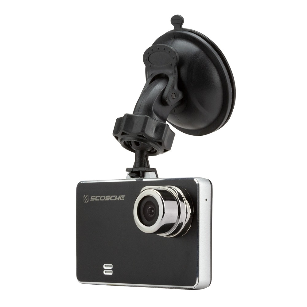 Scosche Bilkamera/Dash Cam m/8GB Micro SD Kort Bilstereo > Frontkamera
