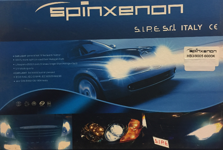 Spin Xenon kit HB3/9005
