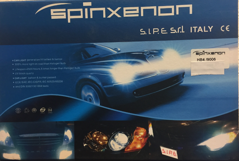 Spin Xenon kit HB4/9006