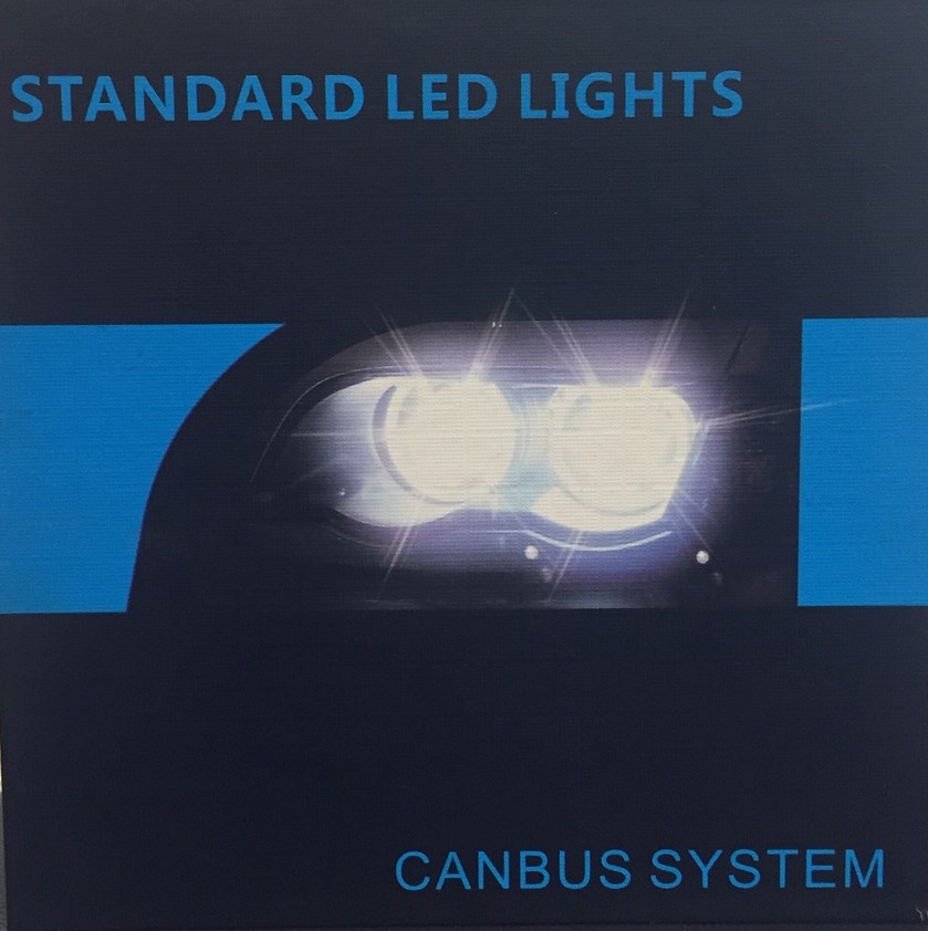 Standard LED forlygtepærer kit H7 Udvendig tilbehør