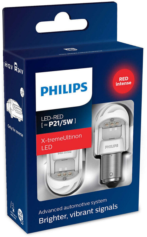 Philips X-tremeUltinon P21/5W LED-RED