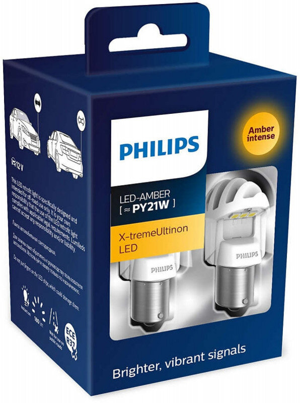 Philips X-tremeUltinon PY21W LED-AMBER