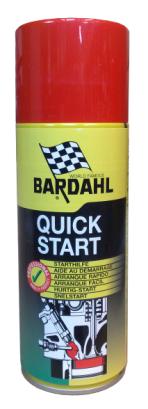 Bardahl Quick Start - Startgas 400 ml. Olie & Kemi > Spray