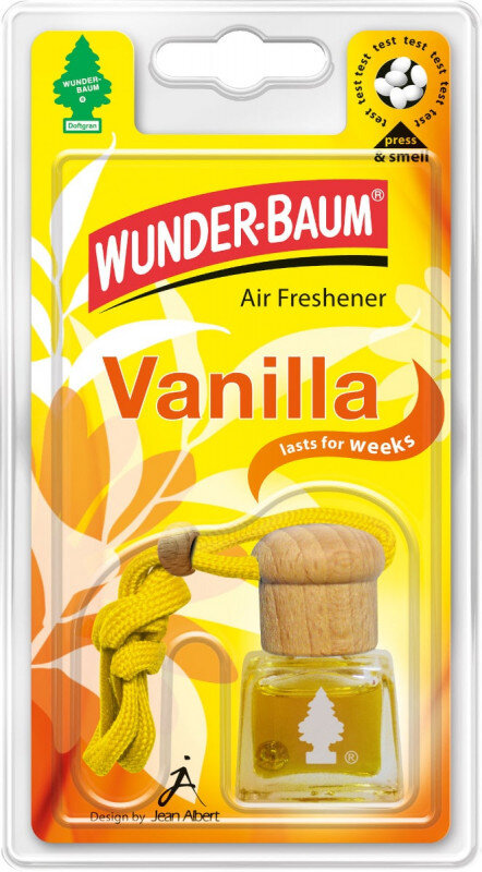 Vanilla luft frisker flaske / Air Freshener bottle fra Wunderbaum Wunder-Baum dufte