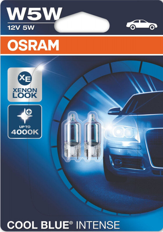 Osram W5W Cool Blue Intense pærer